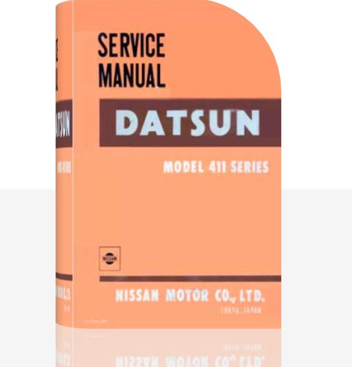 Руководство по ремонту NISSAN DATSUN 411 серии