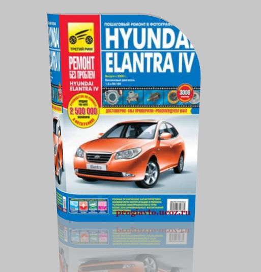 Руководство по ремонту Hyundai Elantra