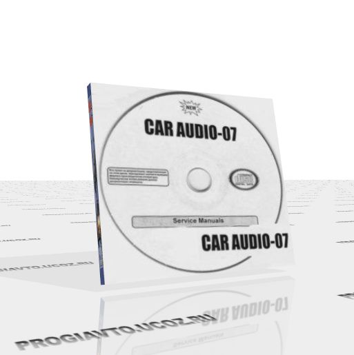 Car Audio-7. Service manuals