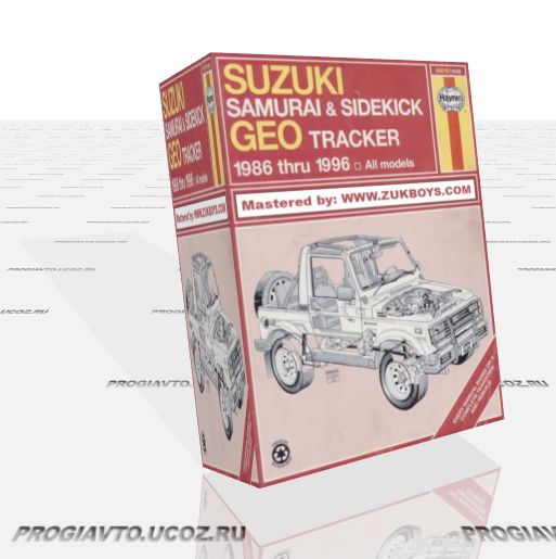 Руководство по ремонту Suzuki Samurai, Sidekick, GEO Tracker [1990,PDF]