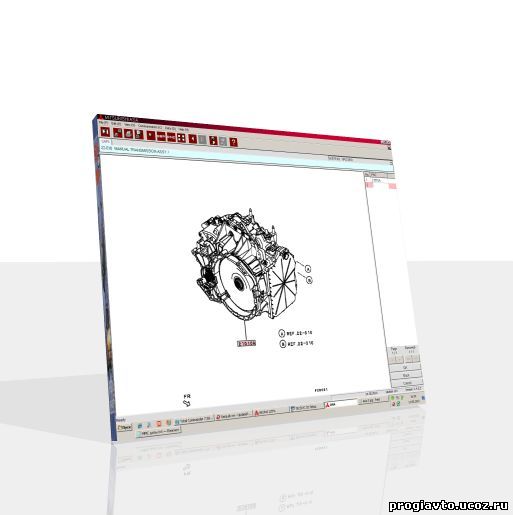Электронный каталог запчастей Mitsubishi