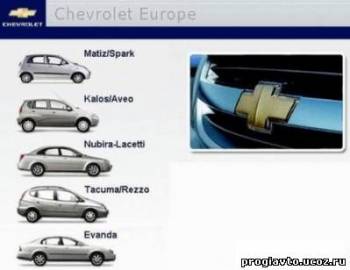 Руководства пользователя Chevrolet TIS: Matiz / Spark, Kalos...