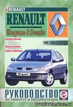 Renault Megane / Scenic 1999-2003 г. Руководство по ремонту и эксплуатации
