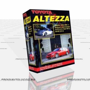 Авто мануал. TOYOTA ALTEZZA / LEXUS IS200 1998-2005 бензин.