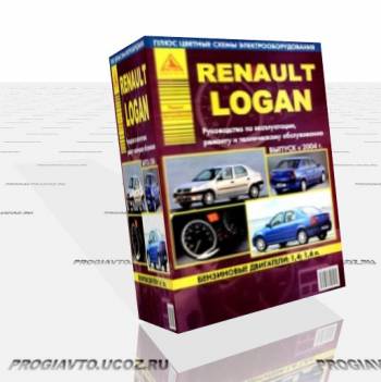 Renault Logan c 2004 г. Руководство по ремонту, ТО и эксплуа...