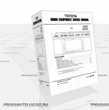 Toyota 4-Runner 2002 Audio Component Service Manual